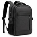 Rucksack 32 x 18 x 45 cm aus Polyester schwarz mit Mehrfachfächern